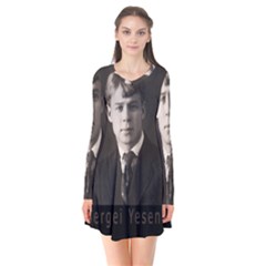 Sergei Yesenin Flare Dress by Valentinaart