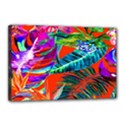 Aloha Hawaiian Flower Floral Sexy Summer Orange Canvas 18  x 12  View1