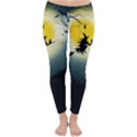 Halloween landscape Classic Winter Leggings View1