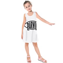 Darwin Fish Kids  Sleeveless Dress by Valentinaart