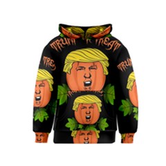 Trump Or Treat  Kids  Pullover Hoodie by Valentinaart