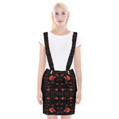 Roses From The Fantasy Garden Braces Suspender Skirt by pepitasart