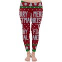 Ugly Christmas Sweater Classic Winter Leggings View1