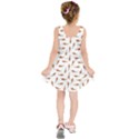 Koi Fishes Motif Pattern Kids  Sleeveless Dress View2