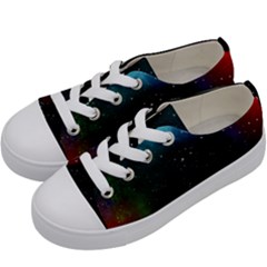 Galaxy Space Universe Astronautics Kids  Low Top Canvas Sneakers by Celenk