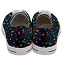 Christmas pattern Women s Low Top Canvas Sneakers View4