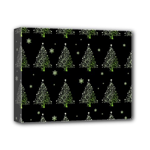 Christmas Tree - Pattern Deluxe Canvas 14  X 11  by Valentinaart