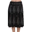 Christmas tree - pattern Velvet Flared Midi Skirt View1