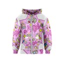 Pink Angel Star Kids  Zipper Hoodie View1