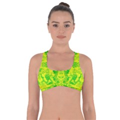 Pattern Got No Strings Sports Bra by gasi