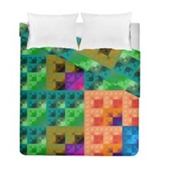 Pattern Duvet Cover Double Side (full/ Double Size) by gasi