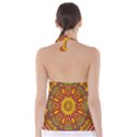 Sunshine Mandala And Other Golden Planets Babydoll Tankini Top View2