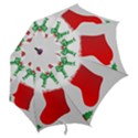 Christmas Stocking Hook Handle Umbrellas (Medium) View2