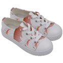 Moon Moonface Pattern Outlines Kids  Low Top Canvas Sneakers View3