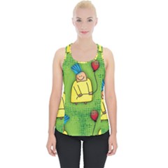 Seamless Repeating Tiling Tileable Piece Up Tank Top by Celenk