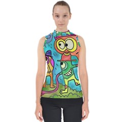 Painting Painted Ink Cartoon Shell Top by Celenk