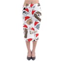 Christmas Puppies Midi Pencil Skirt View1