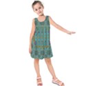 Freedom Is Every Where Just Love It Pop Art Kids  Sleeveless Dress View1