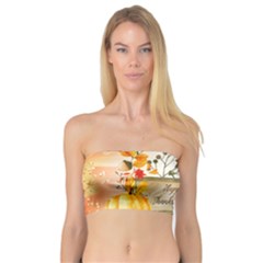 Happy Thanksgiving With Pumpkin Bandeau Top by FantasyWorld7