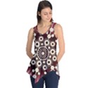 Background Star Red Abstract Sleeveless Tunic View1