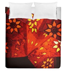 Star Light Christmas Romantic Hell Duvet Cover Double Side (queen Size) by Celenk