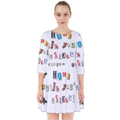 Santa s Note Smock Dress by Valentinaart