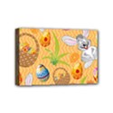 Easter Bunny And Egg Basket Mini Canvas 6  x 4  View1