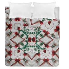 Christmas Paper Duvet Cover Double Side (queen Size) by Celenk