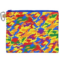 Homouflage Gay Stealth Camouflage Canvas Cosmetic Bag (xxxl) by PodArtist