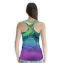 Yellowstone Wolfs Sunset Racer Back Sports Top View2