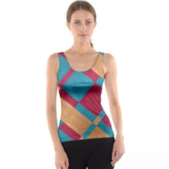 Fabric Textile Cloth Material Tank Top by Celenk