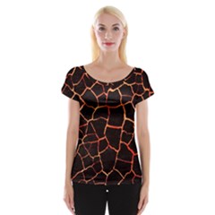 Magma Cap Sleeve Tops by jumpercat