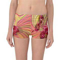 Arrangement Butterfly Aesthetics Reversible Boyleg Bikini Bottoms by Celenk