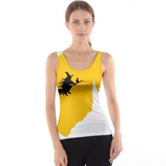 Castle Cat Evil Female Fictional Tank Top by Celenk