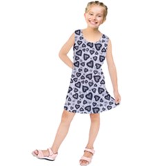 Leopard Heart 02 Kids  Tunic Dress by jumpercat