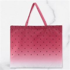 Watermelon Zipper Large Tote Bag by jumpercat