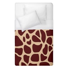 Animal Print Girraf Patterns Duvet Cover (single Size) by BangZart