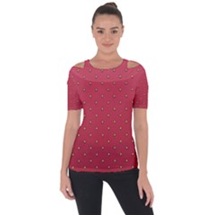 Strawberry Pattern Short Sleeve Top by jumpercat