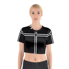 Kof Kyo Kusanagi Cross Cotton Crop Top by jumpercat