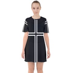 Kof Kyo Kusanagi Cross Sixties Short Sleeve Mini Dress by jumpercat