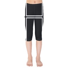 Kof Kyo Kusanagi Cross Kids  Capri Leggings  by jumpercat