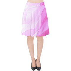 Material Ink Artistic Conception Velvet High Waist Skirt by BangZart