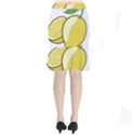 Lemon Fruit Green Yellow Citrus Mermaid Skirt View2