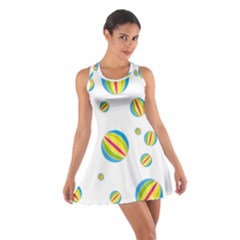 Balloon Ball District Colorful Cotton Racerback Dress by BangZart