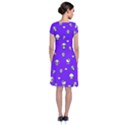 Panda pattern Short Sleeve Front Wrap Dress View2