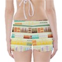 Supermarket Shelf Coffee Tea Grains Boyleg Bikini Wrap Bottoms View2