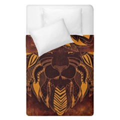 Lion Wild Animal Abstract Duvet Cover Double Side (single Size) by Celenk