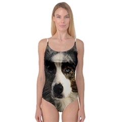 Dog Pet Art Abstract Vintage Camisole Leotard  by Celenk