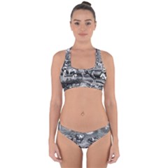 Holstein Fresian Cows Fresian Cows Cross Back Hipster Bikini Set by Celenk