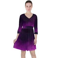 Ombre Ruffle Dress by ValentinaDesign